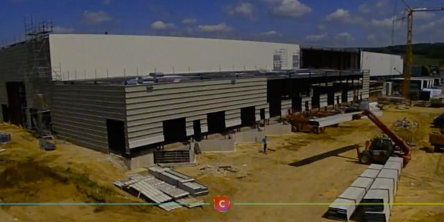 Film en accéléré, timelapse de construction